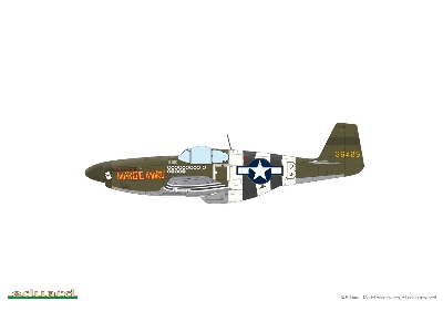 OVERLORD: D-DAY MUSTANGS  / P-51B MUSTANG  DUAL COMBO 1/48 - zdjęcie 9