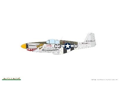 OVERLORD: D-DAY MUSTANGS  / P-51B MUSTANG  DUAL COMBO 1/48 - zdjęcie 10