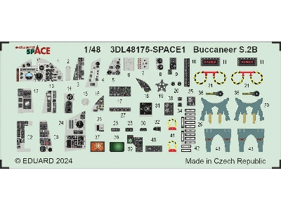 Buccaneer S.2B SPACE 1/48 - AIRFIX - zdjęcie 1