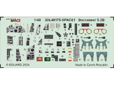 Buccaneer S.2B SPACE 1/48 - AIRFIX - zdjęcie 1