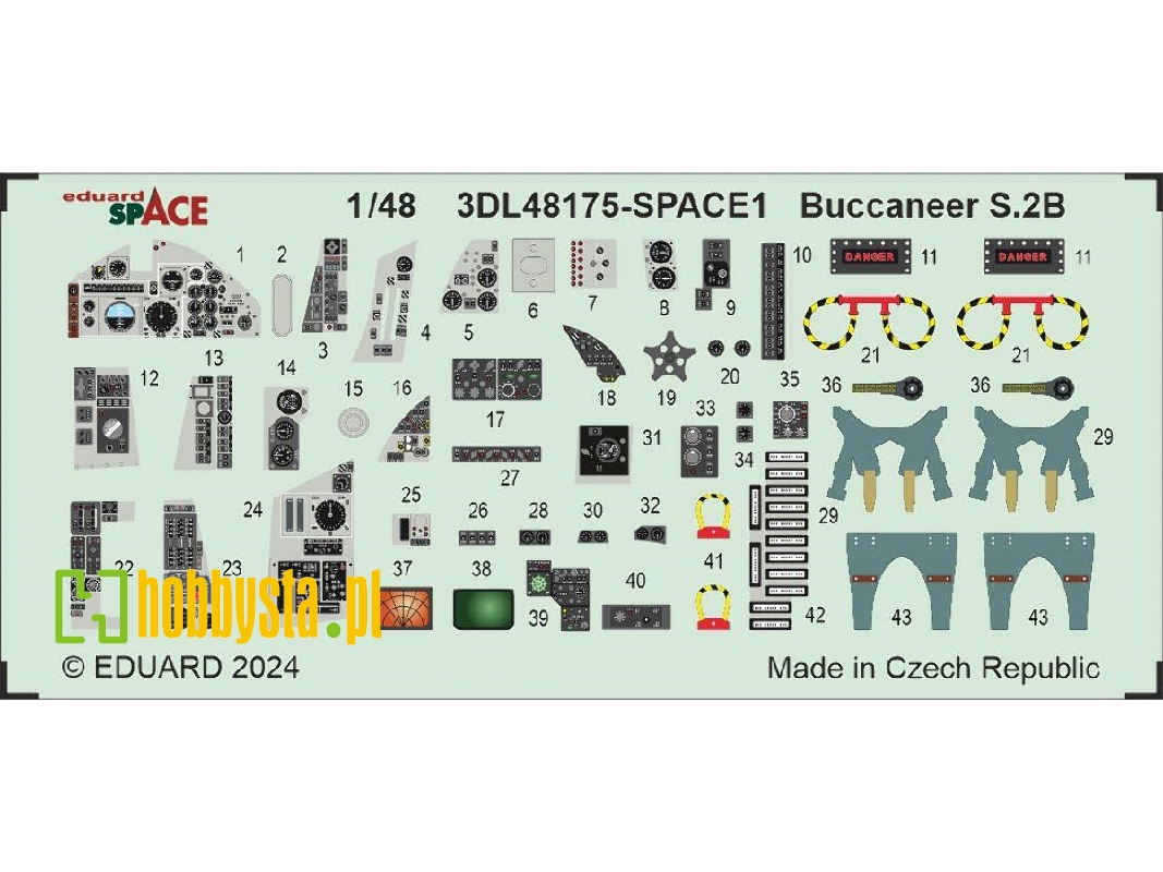 Buccaneer S.2B SPACE 1/48 - AIRFIX - zdjęcie 1