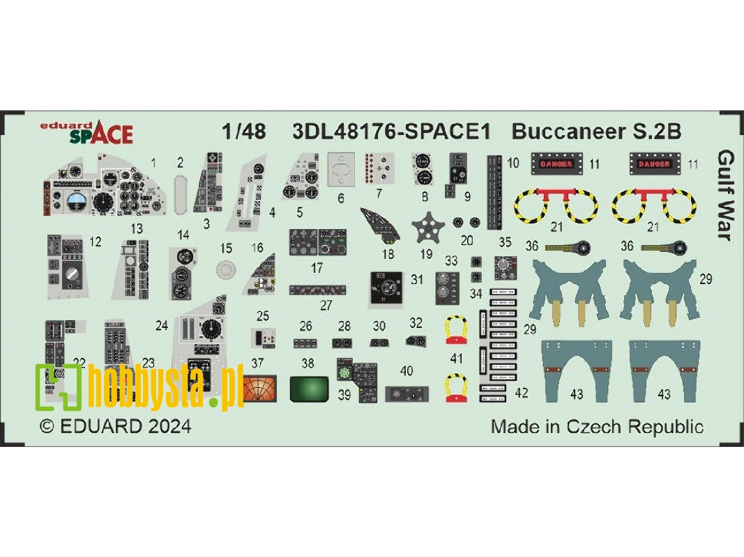 Buccaneer S.2B Gulf War SPACE 1/48 - AIRFIX - zdjęcie 1