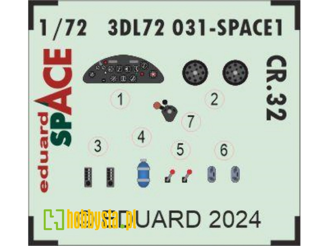 CR.32 SPACE 1/72 - ITALERI - zdjęcie 1 CR.32 SPACE 1/72 - ITALERI - zdjęcie 1