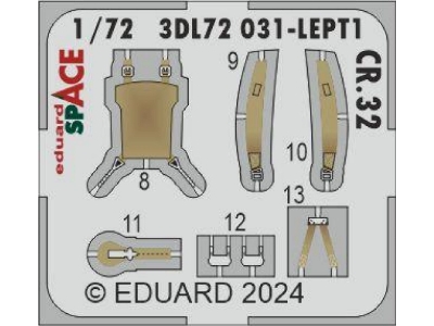 CR.32 SPACE 1/72 - ITALERI - zdjęcie 2