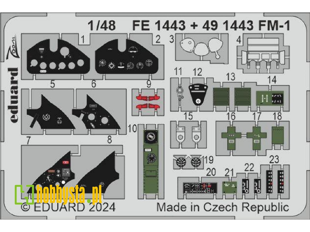 FM-1 1/48 - TAMIYA - zdjęcie 1