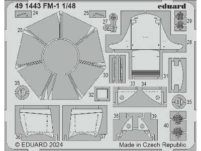 FM-1 1/48 - TAMIYA - zdjęcie 2