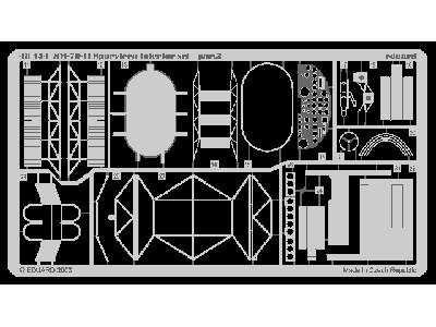  SM 79II Sparviero interior 1/48 - Trumpeter - blaszki - zdjęcie 3