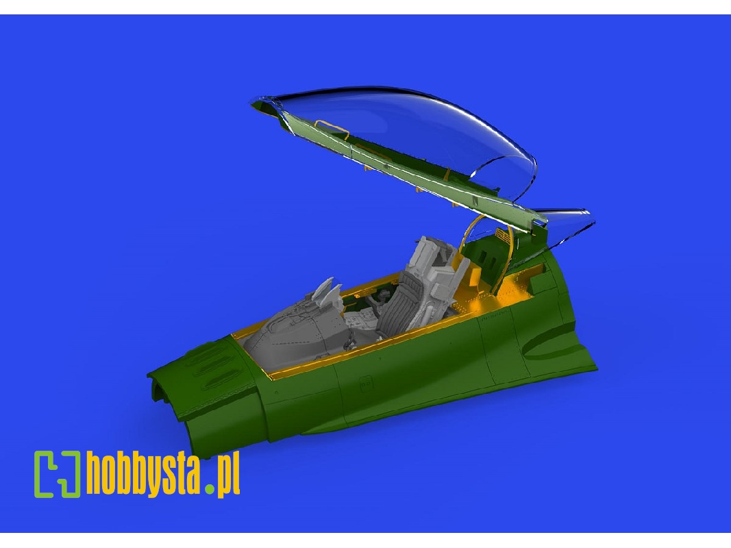 F-16C Block 52 till 1996 cockpit PRINT 1/48 - KINETIC MODEL - zdjęcie 1