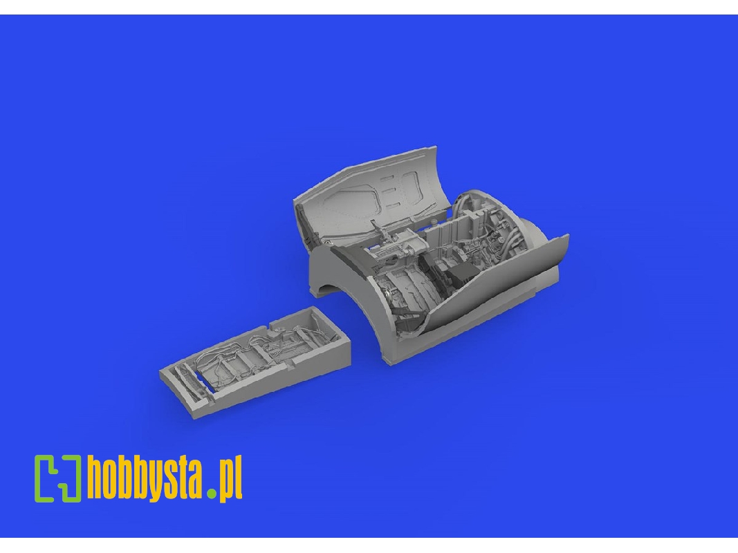 F-16C wheel bays late PRINT 1/48 - KINETIC MODEL - zdjęcie 1