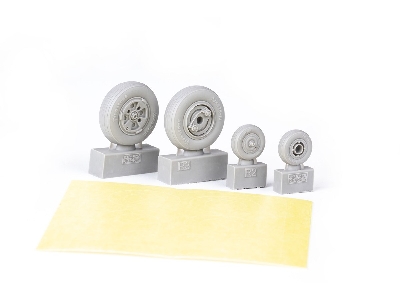 Gannet wheels 1/48 - AIRFIX - zdjęcie 4