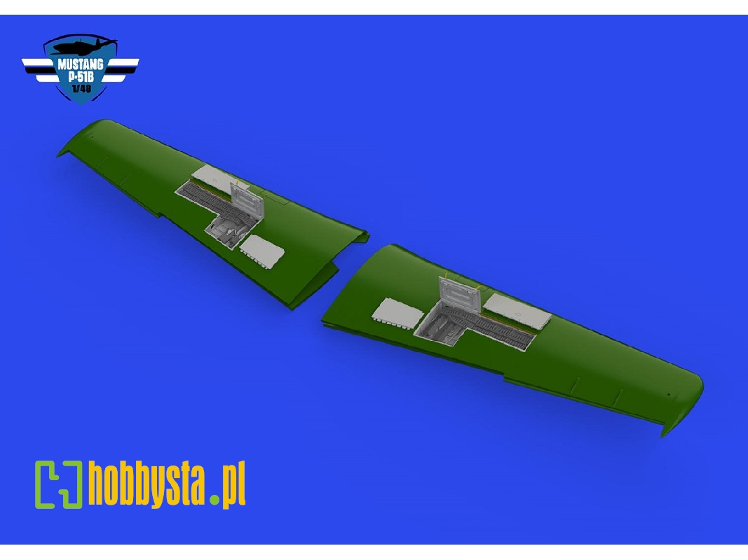 P-51B/ C gun bays PRINT 1/48 - EDUARD - zdjęcie 1 P-51B/ C gun bays PRINT 1/48 - EDUARD - zdjęcie 1