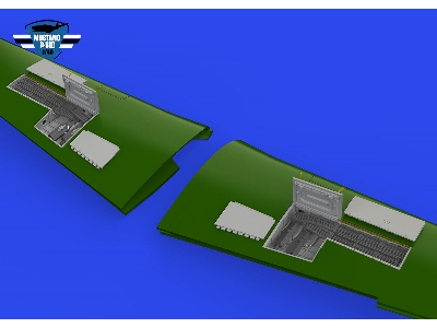 P-51B/ C gun bays PRINT 1/48 - EDUARD - zdjęcie 2