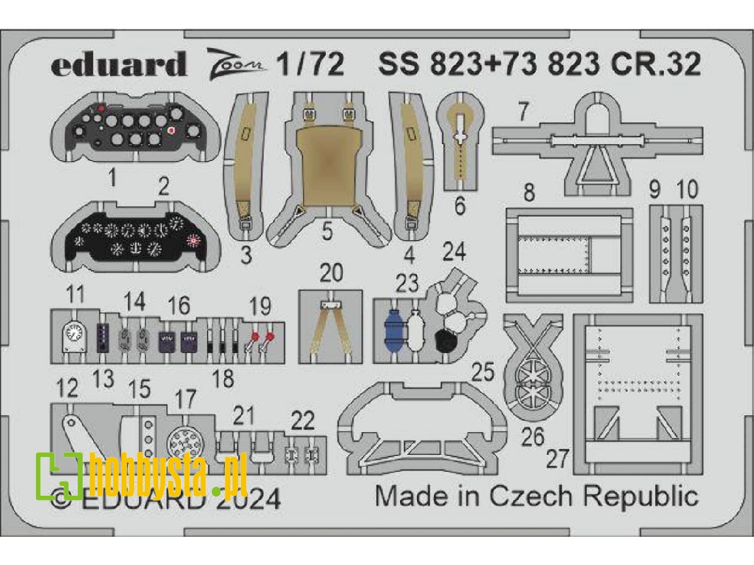 CR.32 1/72 - ITALERI - zdjęcie 1 CR.32 1/72 - ITALERI - zdjęcie 1