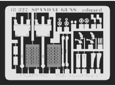  Spandau Guns WWI 1/48 - blaszki - zdjęcie 1