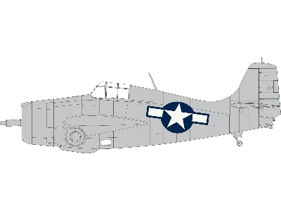 FM-1 US national insignia 1/48 - TAMIYA - zdjęcie 1