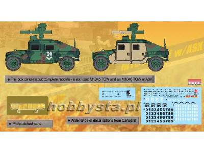 HMMWV: M1045 TOW + M1046 TOW w/ASK - zdjęcie 2