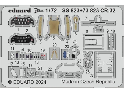 CR.32 1/72 - ITALERI - zdjęcie 1