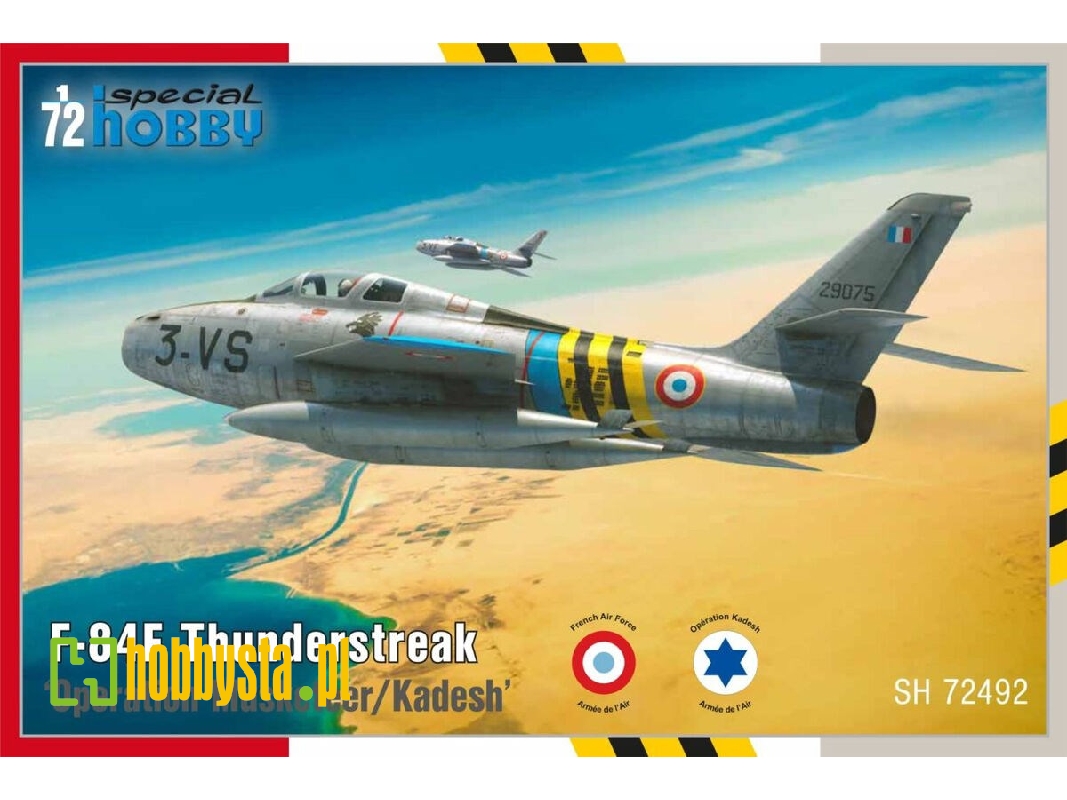 F-84f Thunderstreak 'operation Musketeer / Kadesh' - zdjęcie 1 F-84f Thunderstreak 'operation Musketeer / Kadesh' - zdjęcie 1