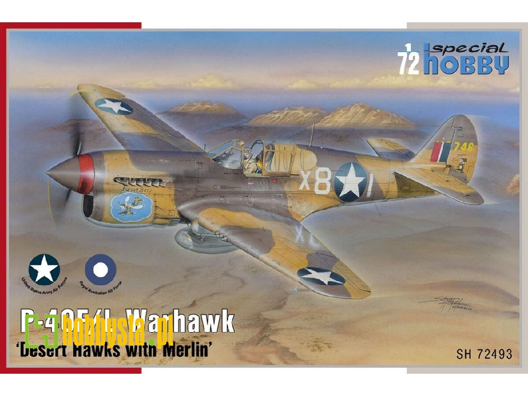 P-40f/L Warhawk 'desert Hawks With Merlin' - zdjęcie 1 P-40f/L Warhawk 'desert Hawks With Merlin' - zdjęcie 1