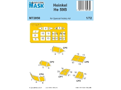 Heinkel He 59b (For Special Hobby Kit) - zdjęcie 1