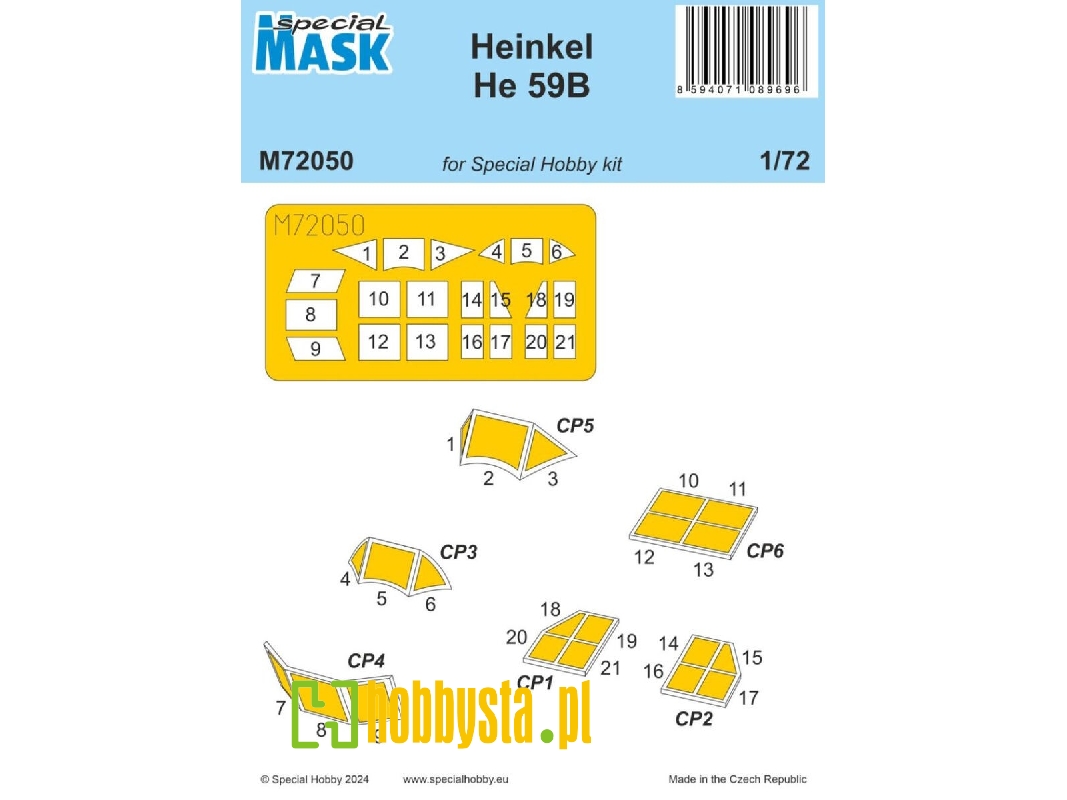 Heinkel He 59b (For Special Hobby Kit) - zdjęcie 1