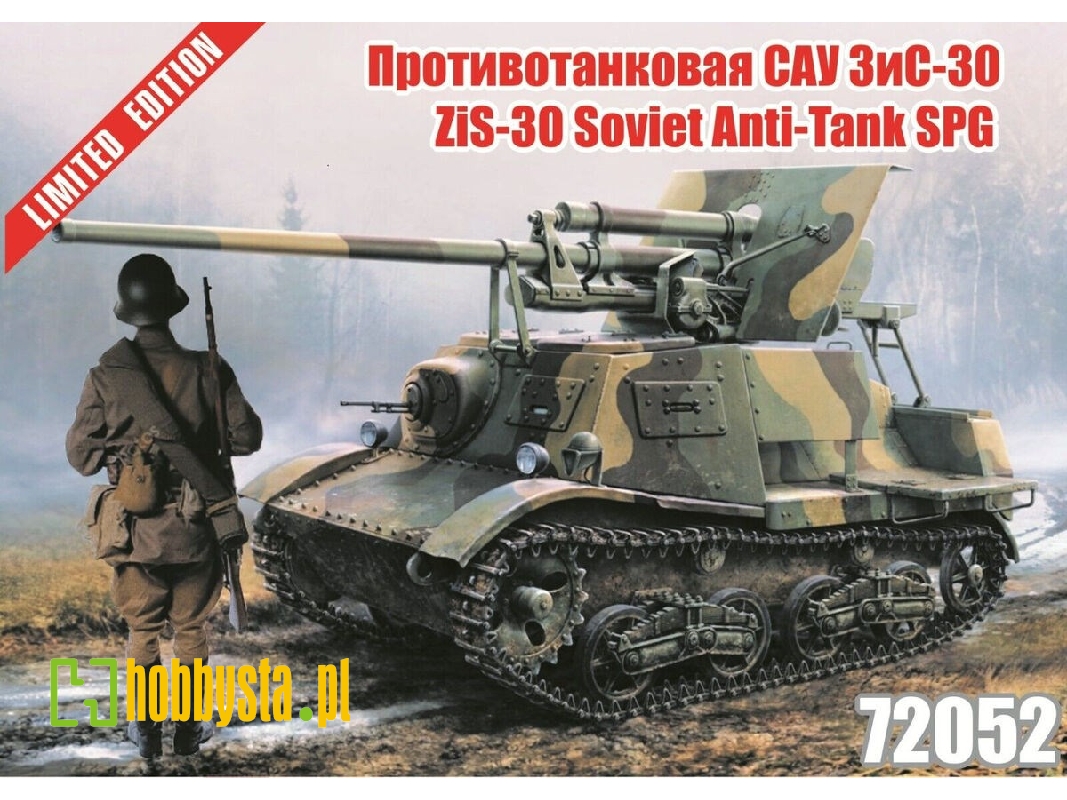 Zis-30 Soviet Anti-tank Spg - zdjęcie 1 Zis-30 Soviet Anti-tank Spg - zdjęcie 1