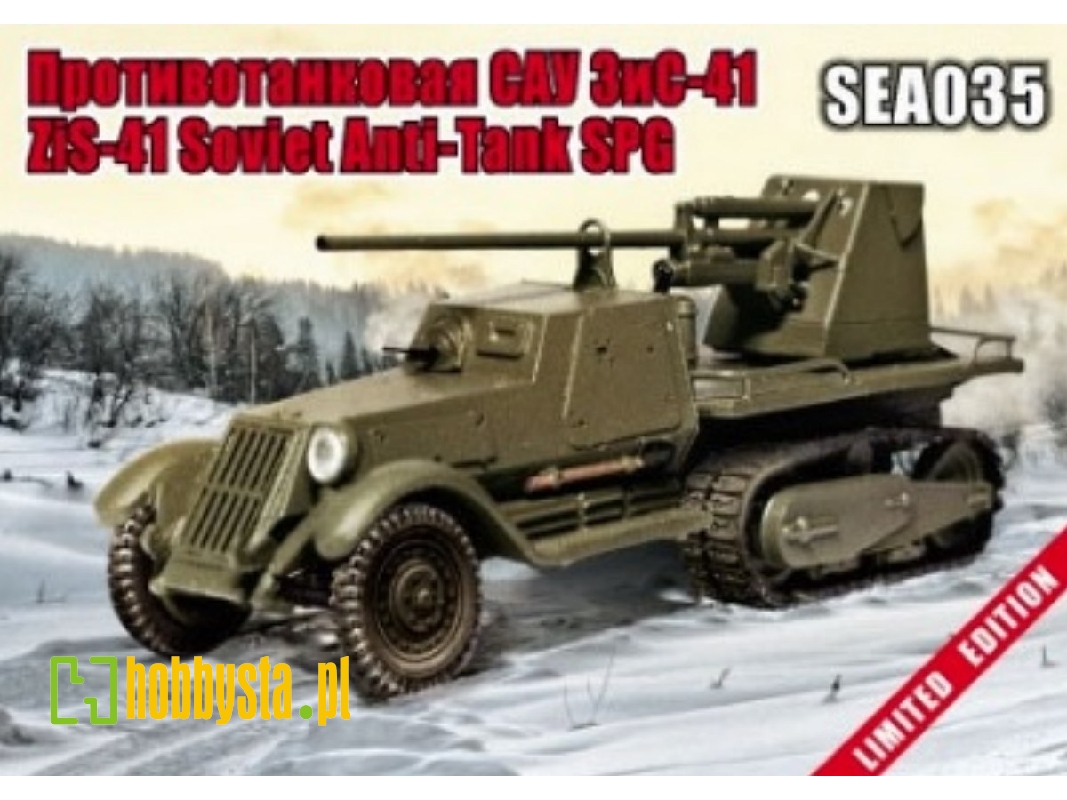 Zis-41 Soviet Anti-tank Spg - zdjęcie 1 Zis-41 Soviet Anti-tank Spg - zdjęcie 1