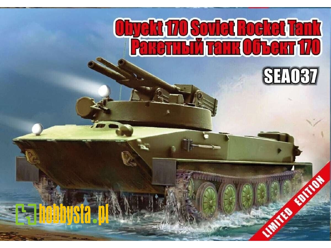 Obyekt 170 Soviet Rocket Amphibious Tank - zdjęcie 1 Obyekt 170 Soviet Rocket Amphibious Tank - zdjęcie 1