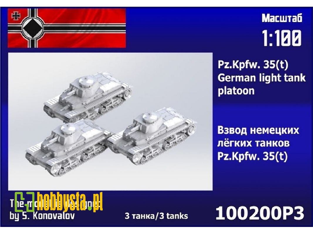 Pzkpfw 35(T) Platoon (3 Pcs) - zdjęcie 1