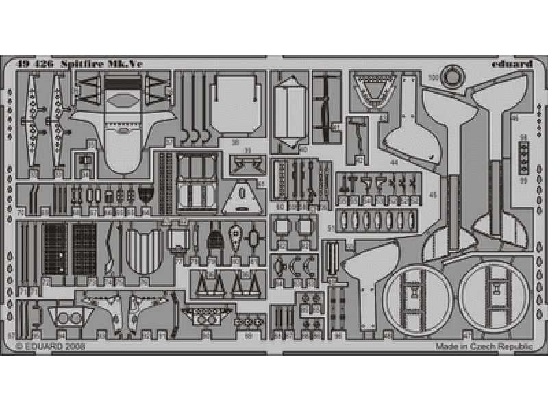  Spitfire Mk.  Vc S. A. 1/48 - Special Hobby - blaszki - zdjęcie 1