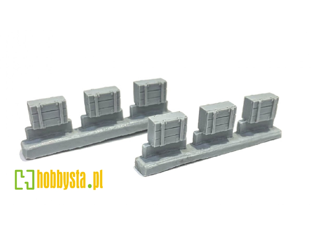 Ammo Crate For 37 Mm Cartridge Ubr-167 (6 Pcs) - zdjęcie 1 Ammo Crate For 37 Mm Cartridge Ubr-167 (6 Pcs) - zdjęcie 1