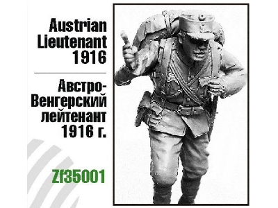 Austrian Lieutenant - 1916 - zdjęcie 1
