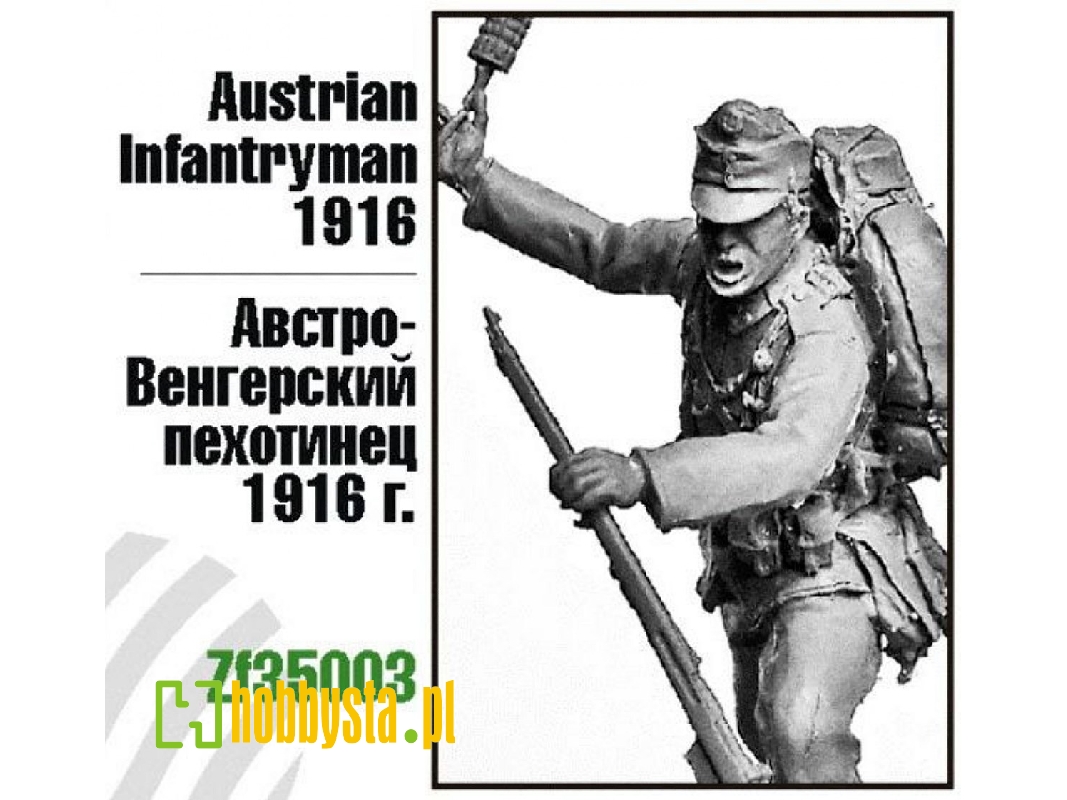 Austrian Infantryman - 1916 - zdjęcie 1 Austrian Infantryman - 1916 - zdjęcie 1