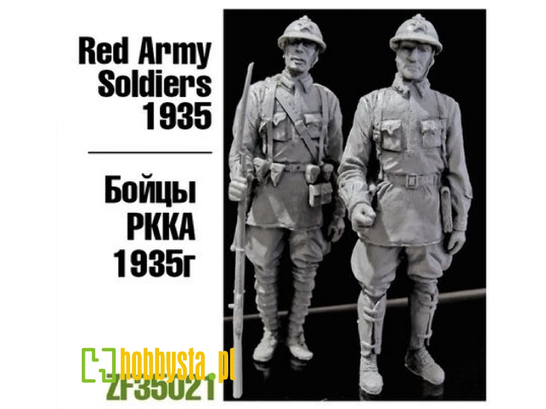 Red Army Soldiers - 1935 (2 Figures) - zdjęcie 1 Red Army Soldiers - 1935 (2 Figures) - zdjęcie 1