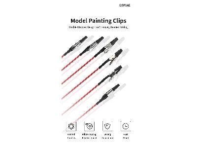 Mpc-20 Model Painting Clip (20pcs) - zdjęcie 2