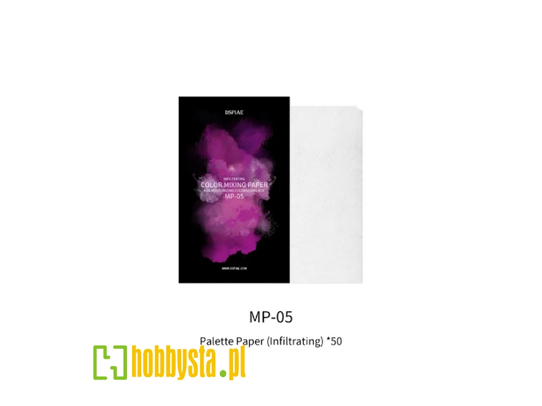 Mp-05 Palette Color Mixing Paper (Infiltrating) (50pcs) - zdjęcie 1 Mp-05 Palette Color Mixing Paper (Infiltrating) (50pcs) - zdjęcie 1
