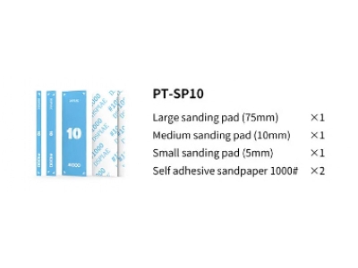 Pt-sp10 Acrylic Sanding Pad Set #1000 (3pcs) - zdjęcie 7