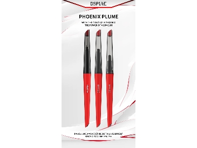 Pt-fb Phoenix Plume Interchangeable Fine Detailing Brush Handle - zdjęcie 2