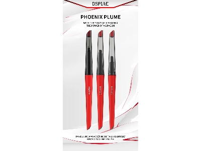 Pt-tb Phoenix Plume Interchangeable Broad Painting Brush Handle - zdjęcie 2