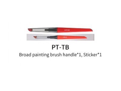 Pt-tb Phoenix Plume Interchangeable Broad Painting Brush Handle - zdjęcie 6