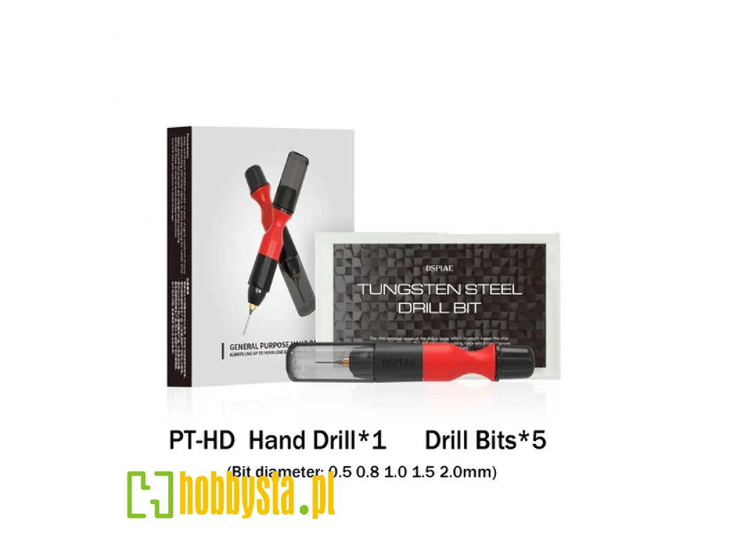 Pt-hd 3,175mm General Purpose Hand Drill - zdjęcie 1 Pt-hd 3,175mm General Purpose Hand Drill - zdjęcie 1