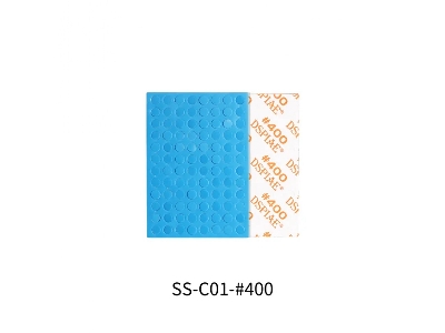 Ss-c01-400 Self Adhesive Sponge Sanding Disc 5mm #400 (96pcs) - zdjęcie 1