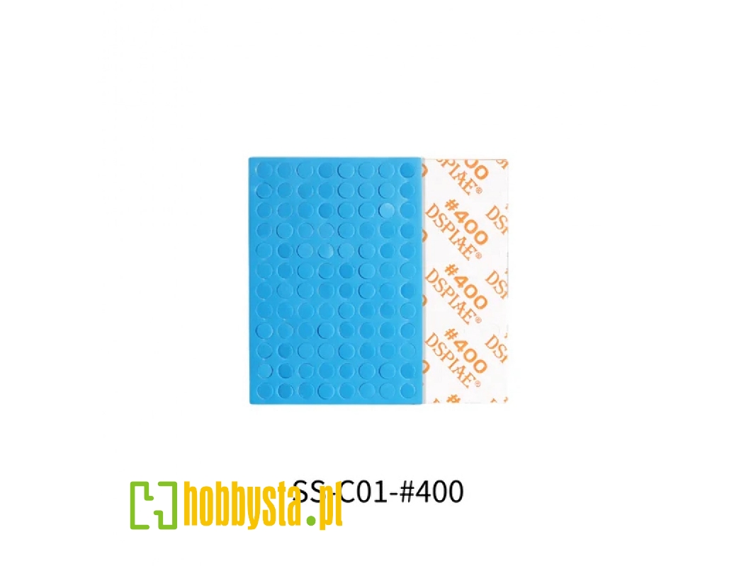 Ss-c01-400 Self Adhesive Sponge Sanding Disc 5mm #400 (96pcs) - zdjęcie 1