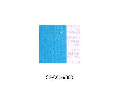 Ss-c01-800 Self Adhesive Sponge Sanding Disc 5mm #800 (96pcs) - zdjęcie 1