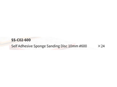Ss-c02-600 Self Adhesive Sponge Sanding Disc 10mm #600 (24pcs) - zdjęcie 9