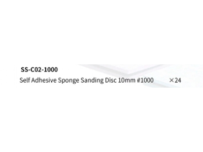 Ss-c02-1000 Self Adhesive Sponge Sanding Disc 10mm #1000 (24pcs) - zdjęcie 9