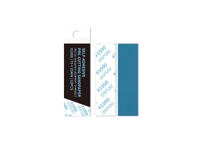 Dsp-1000 Reusable Self-adhesive Sandpaper #1000 75mm X 25mm (10pcs) - zdjęcie 1
