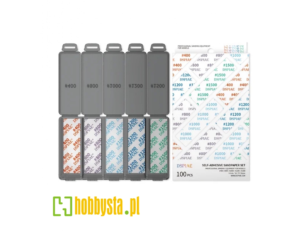 Dsp-s01 Reusable Self-adhesive Sandpaper Set - zdjęcie 1