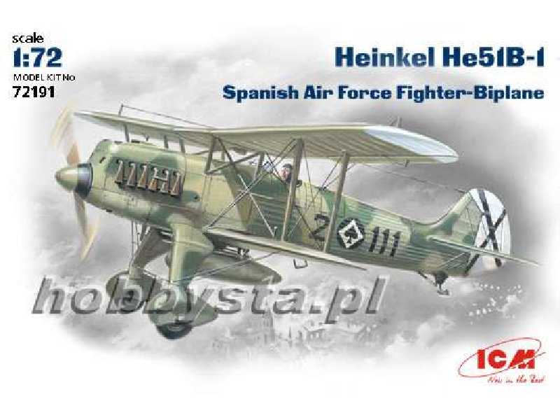 Heinkel He 51B-1 - zdjęcie 1 Heinkel He 51B-1 - zdjęcie 1