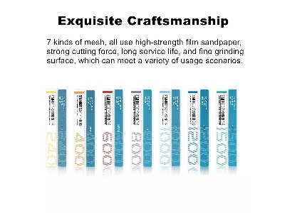 Mss-1000 Semi-rigid Sanding Sticks - zdjęcie 3